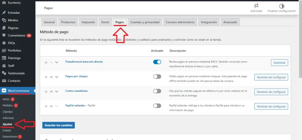 Como configurar una Pasarela de Pago para WooCommerce en Perú